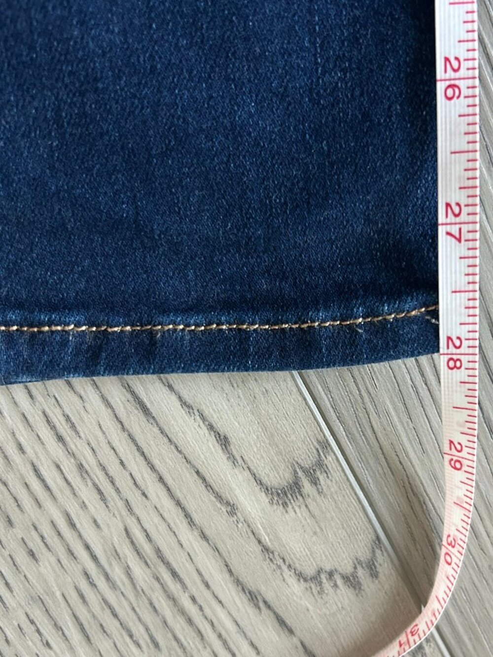 FRAME Le High Skinny Jeans Womens 27 Dark Wash Stretch Denim Made USA 28 Inseam - Picture 9 of 15